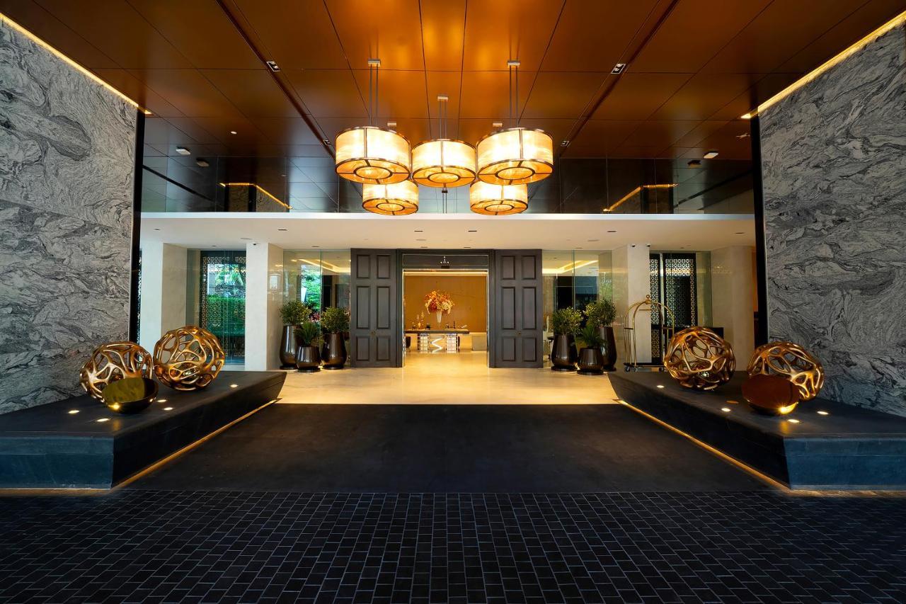 Silq Hotel & Residence, Managed By The Ascott Limited Bangkok Ngoại thất bức ảnh The lobby of the hotel