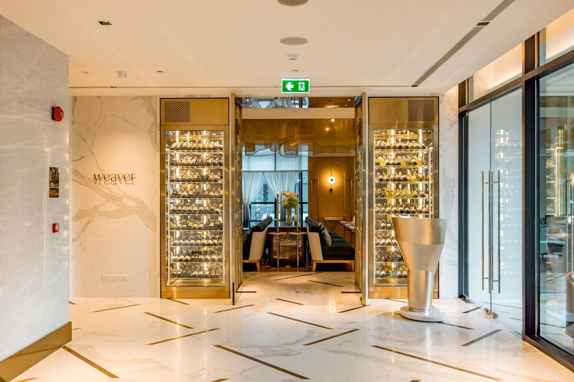 Silq Hotel & Residence, Managed By The Ascott Limited Bangkok Ngoại thất bức ảnh Entrance to the restaurant