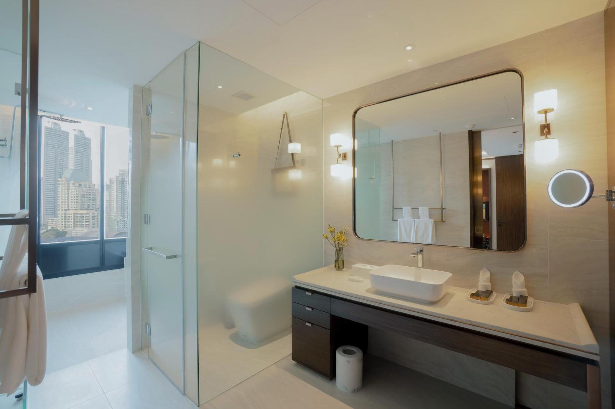 Silq Hotel & Residence, Managed By The Ascott Limited Bangkok Phòng bức ảnh Bathroom