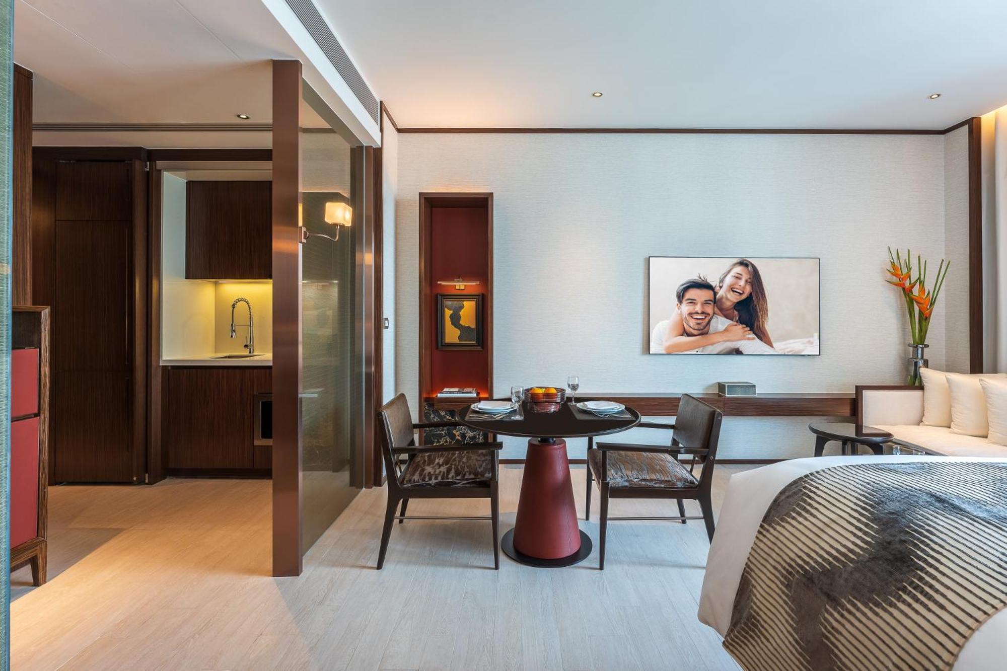 Silq Hotel & Residence, Managed By The Ascott Limited Bangkok Phòng bức ảnh A suite at the hotel